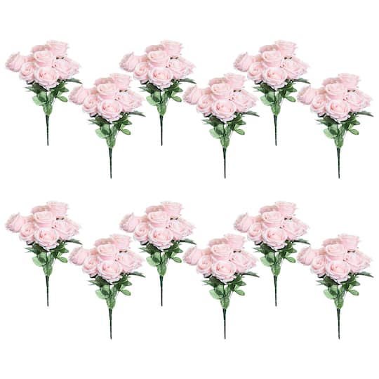 12 Pack: Pink Rose Bush by Ashland